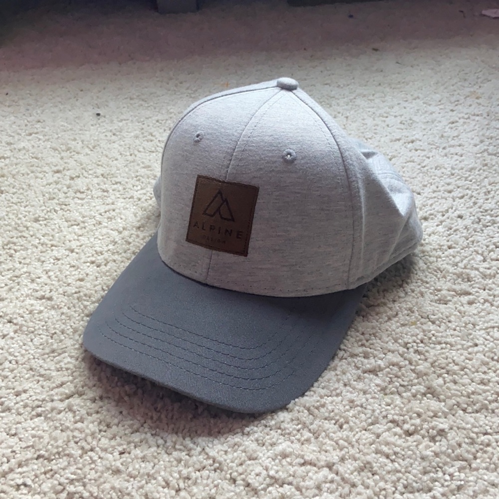 Alpine grey hat